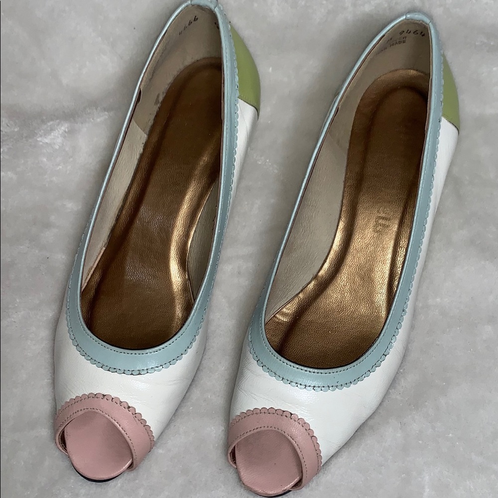 Magdesian Open Toe Wedge Heel